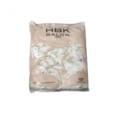 toptan-hbk-pastel-balon-beyaz-12-inc-100-lu-adm40